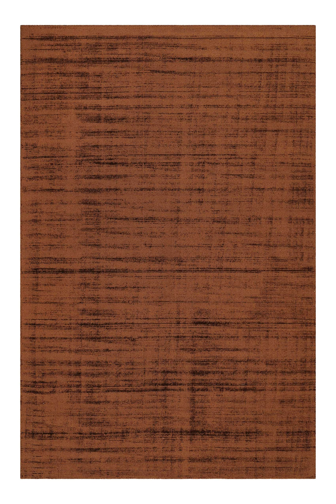 Gil Teppich terracotta braun Kurzflor rechteckig