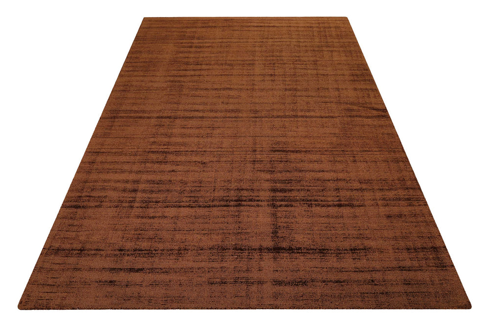 Gil Teppich terracotta braun Kurzflor rechteckig